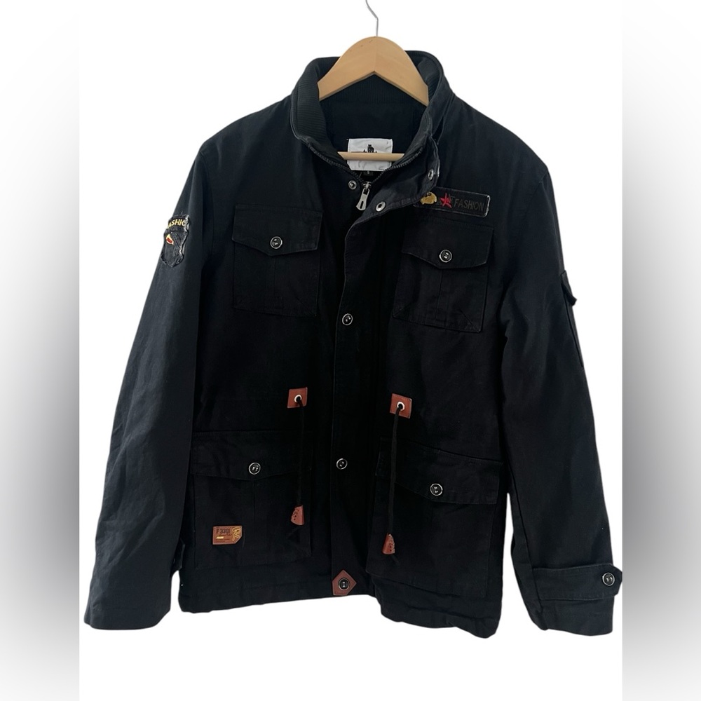 Grizzly Tactical Lined Jacket Mens Coat,  Size Small, Black
